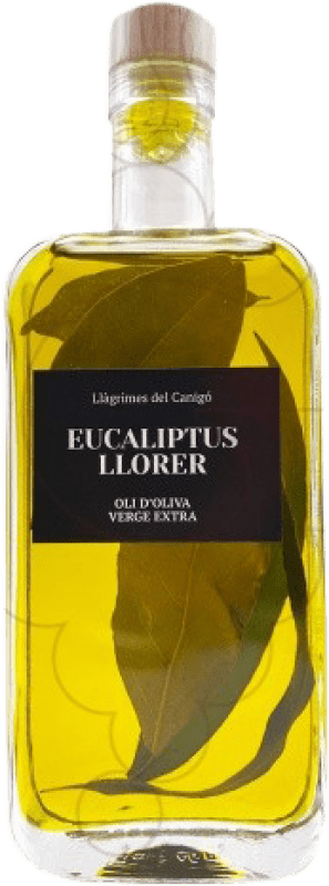 Envío gratis | Aceite de Oliva Llàgrimes del Canigó Eucaliptus Llorer AOVE Virgen Extra D.O. Empordà Cataluña España Botellín Tercio 35 cl