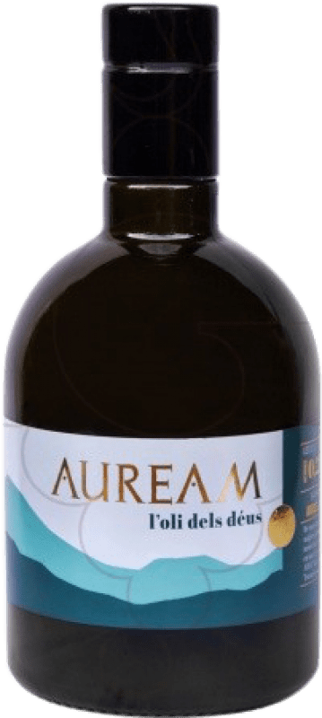 Envío gratis | Aceite de Oliva Auream D.O. Empordà Cataluña España Argudell Botella Medium 50 cl