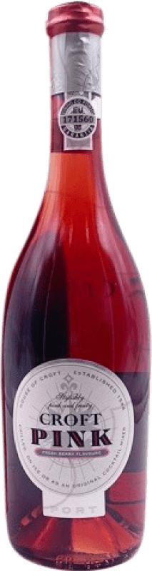 Free Shipping | Fortified wine Croft Port Pink Cocktail I.G. Porto Porto Portugal Tempranillo, Touriga Franca, Touriga Nacional, Tinta Amarela, Tinta Cão, Tinta Barroca 75 cl