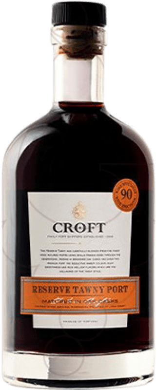 Free Shipping | Fortified wine Croft Port Tawny Reserve I.G. Porto Porto Portugal Tempranillo, Touriga Franca, Touriga Nacional, Tinta Amarela, Tinta Cão, Tinta Barroca 75 cl