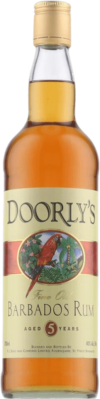 Envoi gratuit | Rhum Doorly's Barbade 5 Ans 70 cl