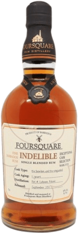 免费送货 | 朗姆酒 Foursquare Indelible 巴巴多斯 70 cl