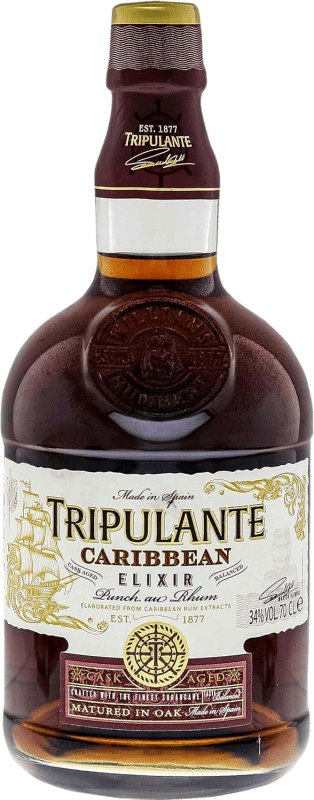 Бесплатная доставка | Ром Tripulante Испания 70 cl