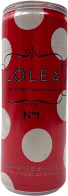 4,95 € 免费送货 | 酒桑格利亚汽酒 Lolea Nº 1 Red Spritz 铝罐 25 cl