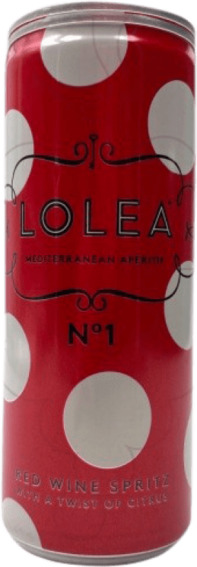 3,95 € Envío gratis | Sangría Lolea Nº 1 Red Spritz Lata 25 cl
