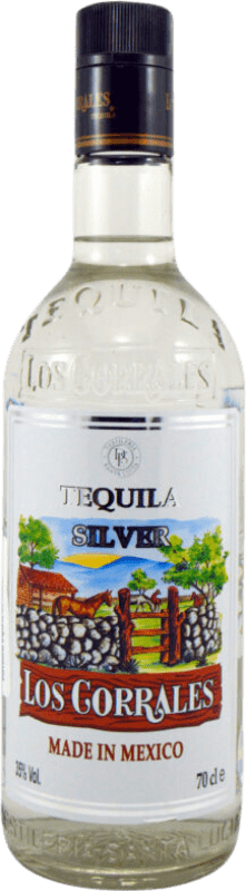 送料無料 | テキーラ Los Corrales Silver メキシコ 70 cl