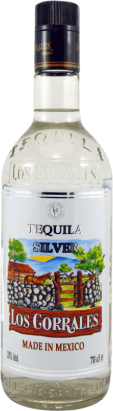 Free Shipping | Tequila Los Corrales Silver Edition Mexico 70 cl