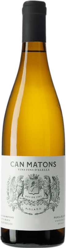 14,95 € | 白酒 Can Matons 年轻的 D.O. Alella 加泰罗尼亚 西班牙 Pansa Blanca 75 cl