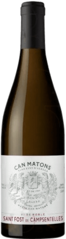 Free Shipping | White wine Can Matons Sant Fost Blanco D.O. Alella Catalonia Spain 75 cl