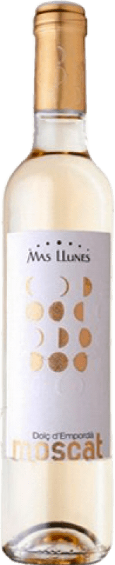 15,95 € Kostenloser Versand | Verstärkter Wein Mas Llunes Moscat D.O. Empordà Medium Flasche 50 cl
