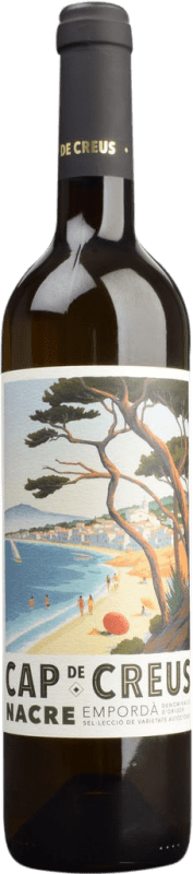 Envio grátis | Vinho branco Cap de Creus Nacre Blanc Jovem D.O. Empordà Catalunha Espanha Grenache Branca, Garnacha Roja 75 cl