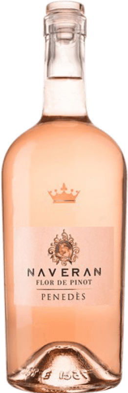 16,95 € | 玫瑰酒 Naveran Flor de Pinot 年轻的 D.O. Penedès 加泰罗尼亚 西班牙 Pinot Black 75 cl