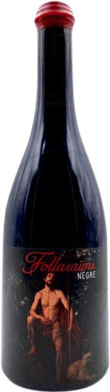 Free Shipping | Red wine Cellers de Madremanya Follaraïms Tinto Young Catalonia Spain Merlot, Grenache White 75 cl