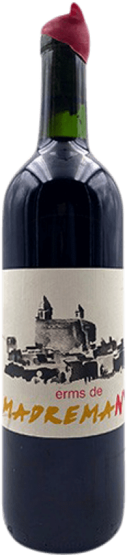 Free Shipping | Red wine Cellers de Madremanya Erms de Madremanya Aged Catalonia Spain Merlot, Mazuelo, Carignan 75 cl
