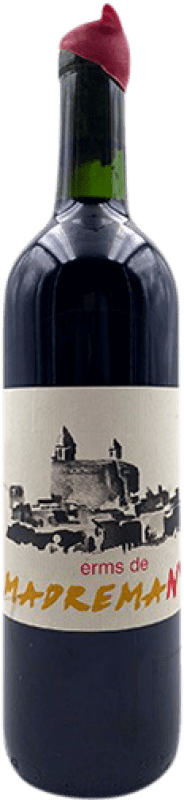 Spedizione Gratuita | Vino rosso Cellers de Madremanya Erms de Madremanya Crianza Catalogna Spagna Merlot, Mazuelo, Carignan 75 cl