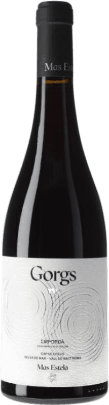 15,95 € | Red wine Mas Estela Gorgs Aged D.O. Empordà Catalonia Spain Syrah, Grenache Bottle 75 cl