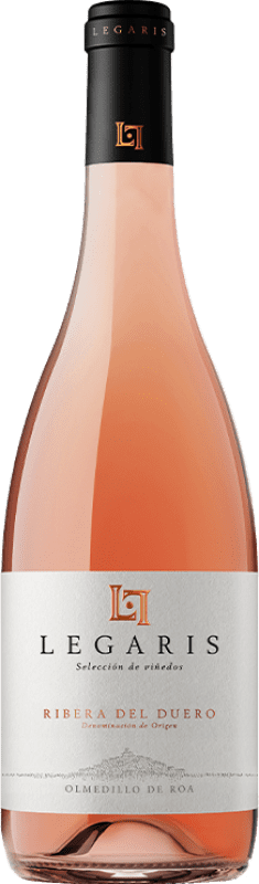 26,95 € | Roséwein Legaris Viñedos Auswahl, Rosé Jung D.O. Ribera del Duero Kastilien und León Spanien 75 cl