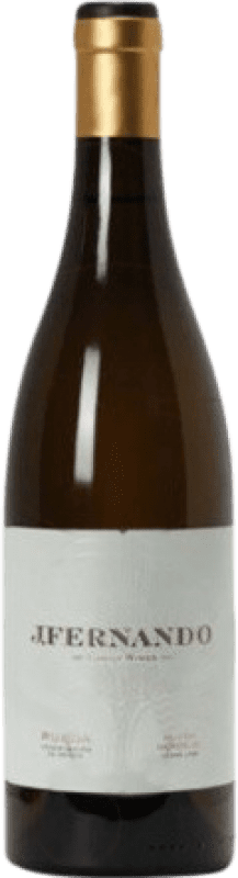 Envío gratis | Vino blanco J. Fernando Vendimia Seleccionada D.O. Rueda Castilla y León España Verdejo 75 cl