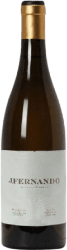 Free Shipping | White wine J. Fernando Vendimia Seleccionada D.O. Rueda Castilla y León Spain Verdejo 75 cl