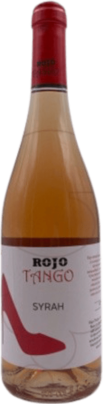 Kostenloser Versand | Rosé-Wein J. Fernando Rojo Tango Rosado Jung I.G.P. Vino de la Tierra de Castilla Kastilien-La Mancha Spanien Syrah 75 cl