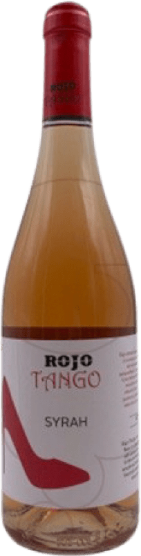 Free Shipping | Rosé wine J. Fernando Rojo Tango Rosado Young I.G.P. Vino de la Tierra de Castilla Castilla la Mancha Spain Syrah 75 cl