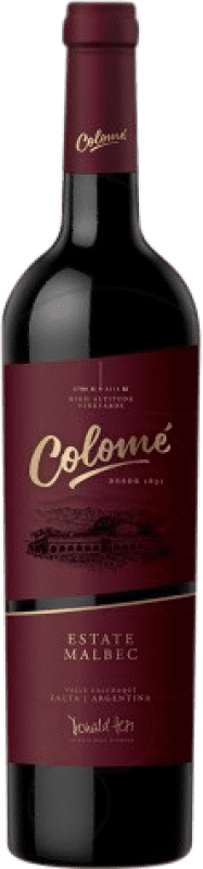 Free Shipping | Red wine Colomé Aged Argentina Malbec 75 cl