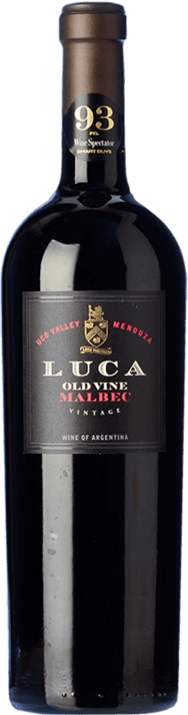 Envío gratis | Vino tinto Luca Wines Laura Catena Old Vine Crianza I.G. Valle de Uco Valle de Uco Argentina Malbec 75 cl