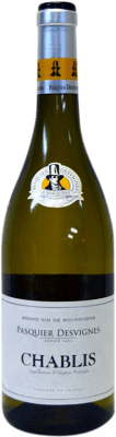 Pasquier Desvignes Chardonnay Chablis Молодой 75 cl