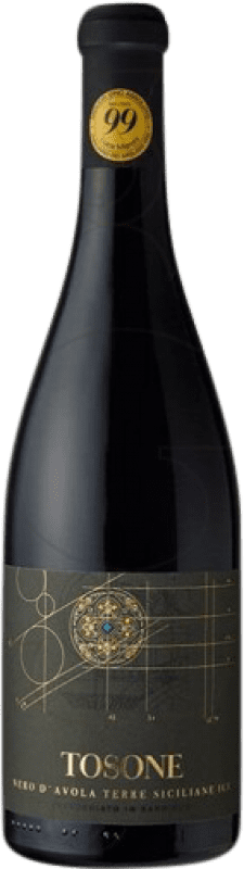 Envoi gratuit | Vin rouge Baglio di Stefano Tosone Crianza D.O.C. Sicilia Sicile Italie Nero d'Avola 75 cl