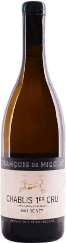 免费送货 | 白酒 François de Nicolay Vau de Vey A.O.C. Chablis 勃艮第 法国 Chardonnay 75 cl