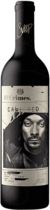 Free Shipping | Red wine 19 Crimes Cali Red Young I.G. California California United States 75 cl