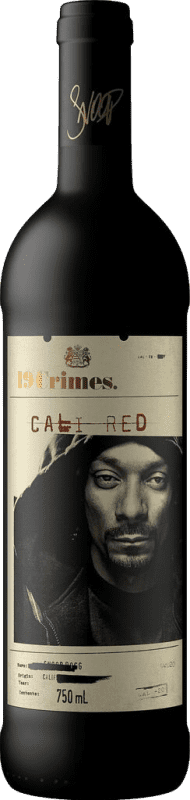 Free Shipping | Red wine 19 Crimes Cali Red Young I.G. California California United States 75 cl