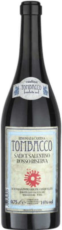 7,95 € Бесплатная доставка | Красное вино Rinomata Cantina Tombacco Резерва D.O.C. Salice Salentino