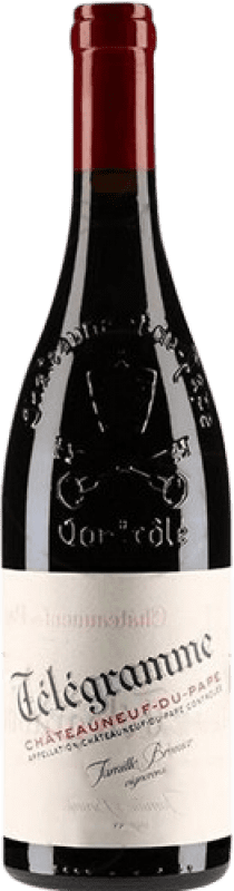 61,95 € | 红酒 Vieux Télégraphe Télégramme A.O.C. Châteauneuf-du-Pape 罗纳 法国 Syrah, Grenache, Monastrell, Cinsault 75 cl