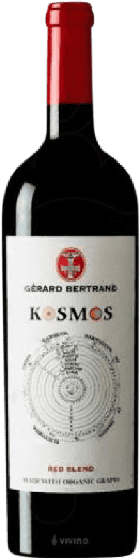 Envío gratis | Vino Tinto Gérard Bertrand Kosmos Crianza I.G.P. Vin de Pays Languedoc Languedoc Francia Syrah, Garnacha, Monastrell 75 cl