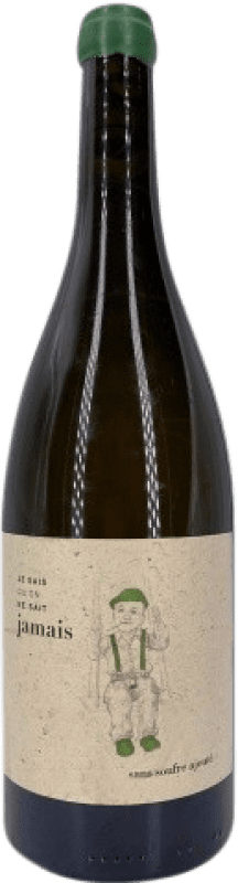 Envio grátis | Vinho branco Domaine Guiot Je Sais Qu'on ne Sait Jamais Blanco Jovem A.O.C. Côtes du Roussillon Languedoque-Rossilhão França 75 cl