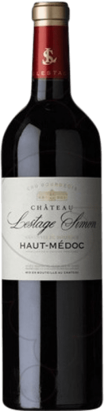 Kostenloser Versand | Rotwein Château Lestage Simon Alterung A.O.C. Haut-Médoc Bordeaux Frankreich Merlot, Cabernet Sauvignon, Cabernet Franc, Petit Verdot 75 cl