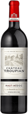 Château Troupian Haut-Médoc Crianza — Kurze Fassreifung 75 cl