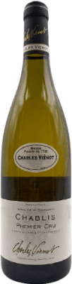 Spedizione Gratuita | Vino Bianco Charles Vienot 1er Premier Cru A.O.C. Chablis Borgogna Francia Chardonnay 75 cl Charles Vienot Chardonnay Chablis 1er Premier Cru 75 cl