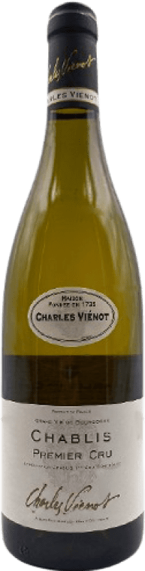 Бесплатная доставка | Белое вино Charles Vienot A.O.C. Chablis Premier Cru Бургундия Франция Chardonnay 75 cl