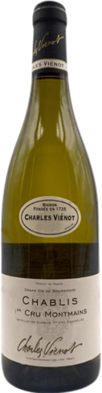 免费送货 | 白酒 Charles Vienot Montmains A.O.C. Chablis Premier Cru 勃艮第 法国 Chardonnay 75 cl