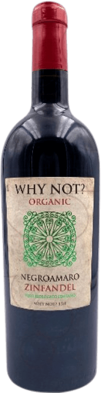 11,95 € | Red wine Wines Co Why Not? Organic Young I.G.T. Puglia Puglia Italy Zinfandel, Negroamaro Organic 75 cl
