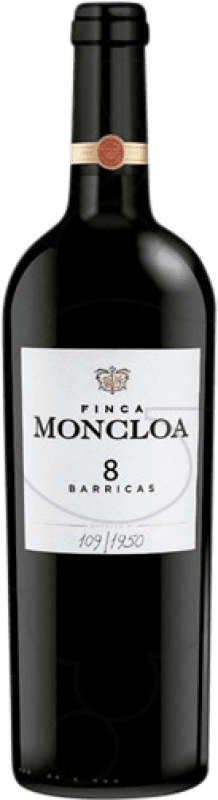 28,95 € | Red wine Finca Moncloa 8 Barricas I.G.P. Vino de la Tierra de Cádiz Andalucía y Extremadura Spain Syrah, Cabernet Sauvignon, Tintilla Bottle 75 cl