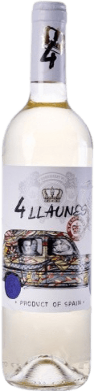 6,95 € | Vino bianco Family Owned 4 Llaunes Blanc Giovane Levante Spagna 75 cl