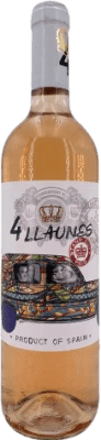 Family Owned 4 Llaunes Rose 若い 75 cl