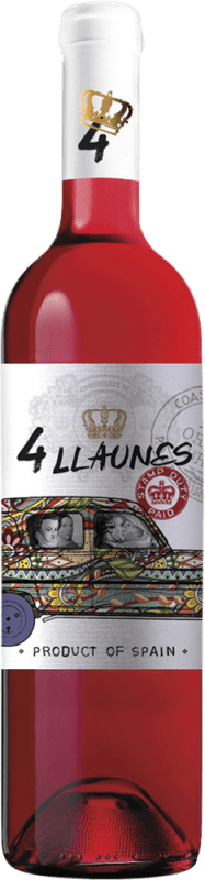 Kostenloser Versand | Roséwein Family Owned 4 Llaunes Rose Jung Levante Spanien 75 cl