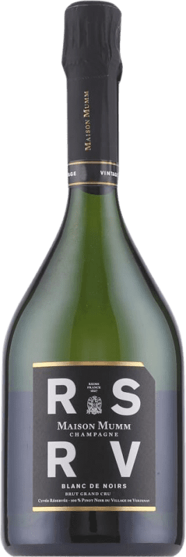 121,95 € | White Sparkling Wine G.H. Mumm RSRV Blanc de Noirs Grand Cru A.O.C. Champagne Champagne France Pinot Black 75 cl