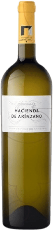 32,95 € | Vin blanc Arínzano Hacienda Blanco D.O.P. Vino de Pago de Arínzano Navarre Espagne Chardonnay Bouteille Magnum 1,5 L