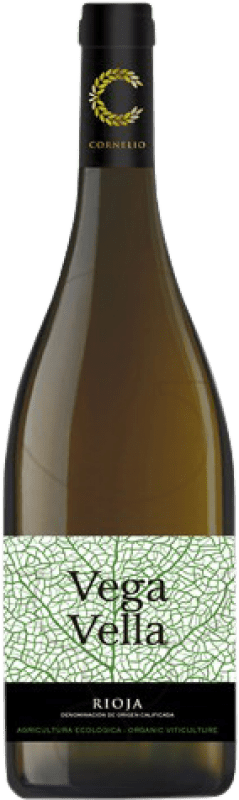 Spedizione Gratuita | Vino bianco Cornelio Dinastía Vega Vella Blanco Giovane D.O.Ca. Rioja La Rioja Spagna Grenache Bianca, Sauvignon Bianca 75 cl