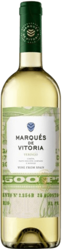 4,95 € | Белое вино Marqués de Vitoria Blanco Молодой D.O.Ca. Rioja Ла-Риоха Испания Verdejo 75 cl